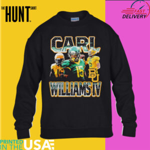 Carl Williams IV Baylor football graphic shirt