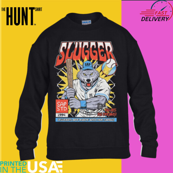 Slugger Wolf Legends Made shirt