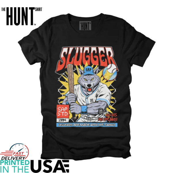 Slugger Wolf Legends Made shirt