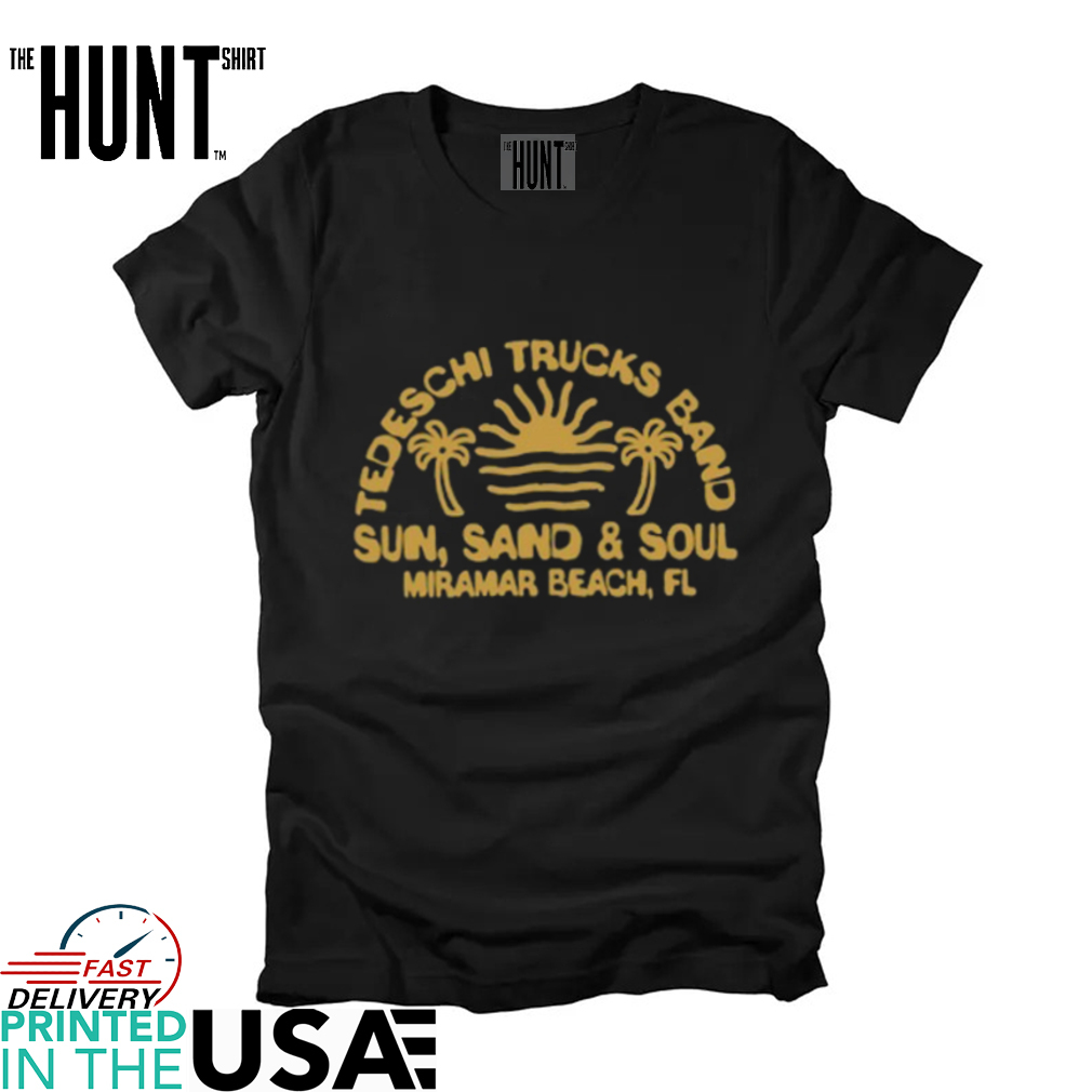 Tedeschi Trucks Band Sun, Sand & Soul Miramar Beach, FL May 1 3, 2025 T shirt Tedeschi Trucks Band Sun, Sand & Soul Miramar Beach, FL May 1 3, 2025 T shirt