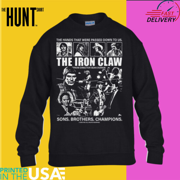 The Iron Claw The Hands That Were Passed Down T Shirt