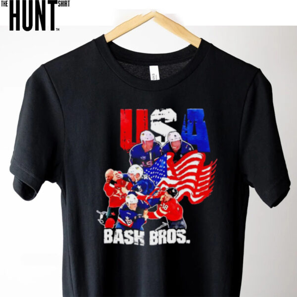 USA bash bros Bennett and Brandon Hagel hockey shirt