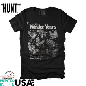 Loneliest place on earth the wonder years bird collage shirt