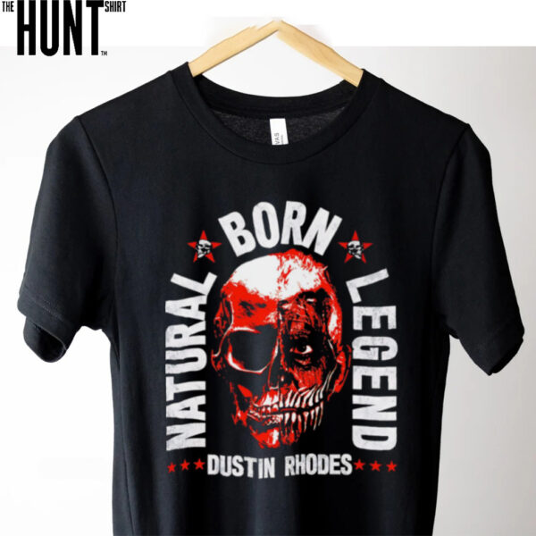 WWE Natural Born Legend Dustin Rhodes skull shirt