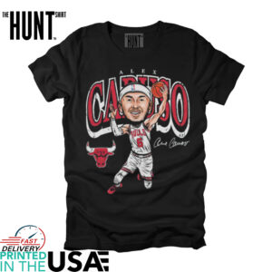 Alex Caruso Chicago Bulls cartoon shirt