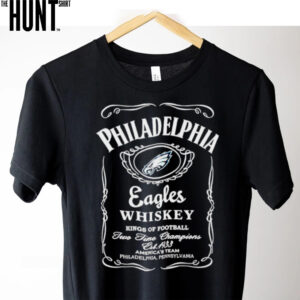 Philadelphia Eagles Whiskey kings of football two time Champions shirt