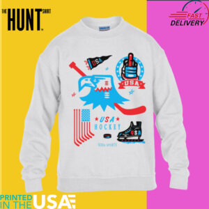 USA American Hockey t shirt