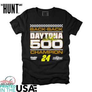 2025 Daytona 500 Champion Exclusive back to back shirt