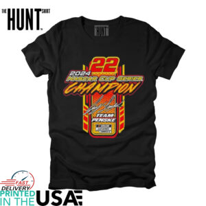 Team Penske Black Joey Logano 2024 NASCAR Cup Series Champion Lifestyle shirt