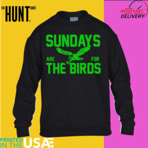 Sundays Are For The Birds Washing Cotton Football shirt