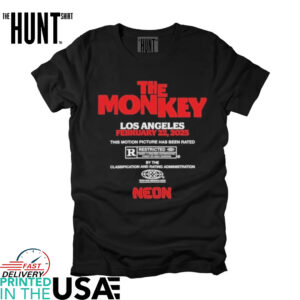 Official The Monkey Los Angeles Feb 22 2025 Event Shirt