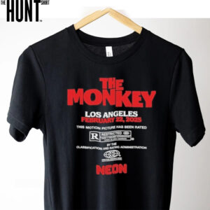 Official The Monkey Los Angeles Feb 22 2025 Event Shirt