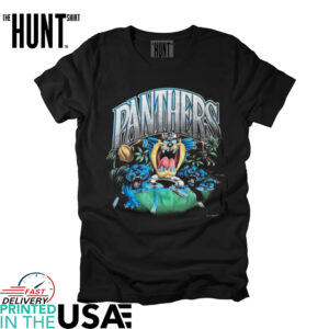 Carolina Panthers Taz Mania Crossover T Shirt