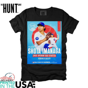 Shota Imanaga Chicago Cubs 2025 Opening Day Starter shirt