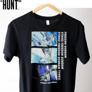 Freedom gundam strike freedom gundam gundam seed series shirt