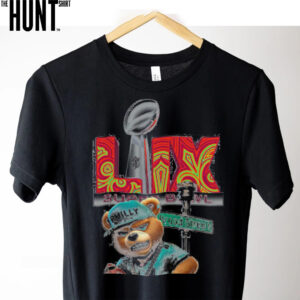 Super Bowl LVII Eagles Bear shirt