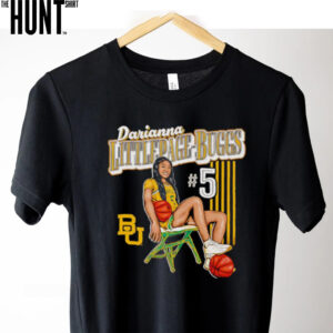 Darianna Littlepage Buggs Baylor basketball cartoon shirt