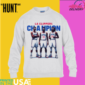 LA Clippers champion basketball cartoon shirt