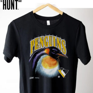 90s Pittsburgh Penguins Hockey T Shirt