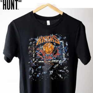 1992 Knicks Shattered Backboard T Shirt