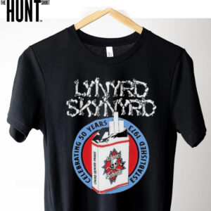 Lynyrd Skynyrd Smokes Celebrating 50 Years Est 1973 2024 Tour T Shirts