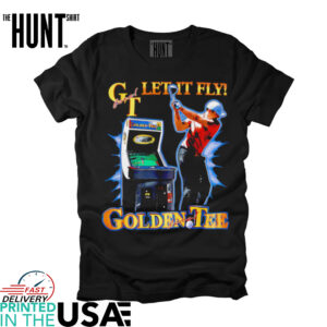 Gt let it Fly Golden Tee shirt