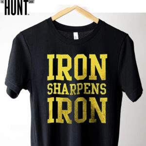 Notre Dame Fighting Irish Football Iron Sharpens Iron shirt