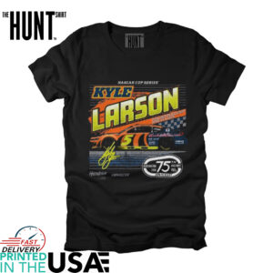 Kyle Larson Hendrick Motorsports Team Collection HendrickCars.com Darlington Throwback Car T Shirt