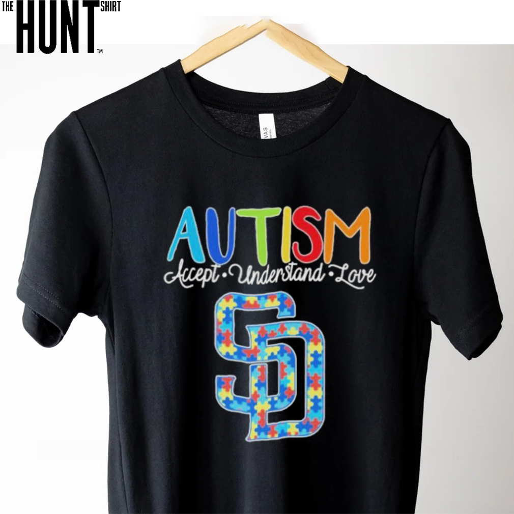 San Diego Baseball Autism Accept Understand Love T shirts San Diego Baseball Autism Accept Understand Love T shirts